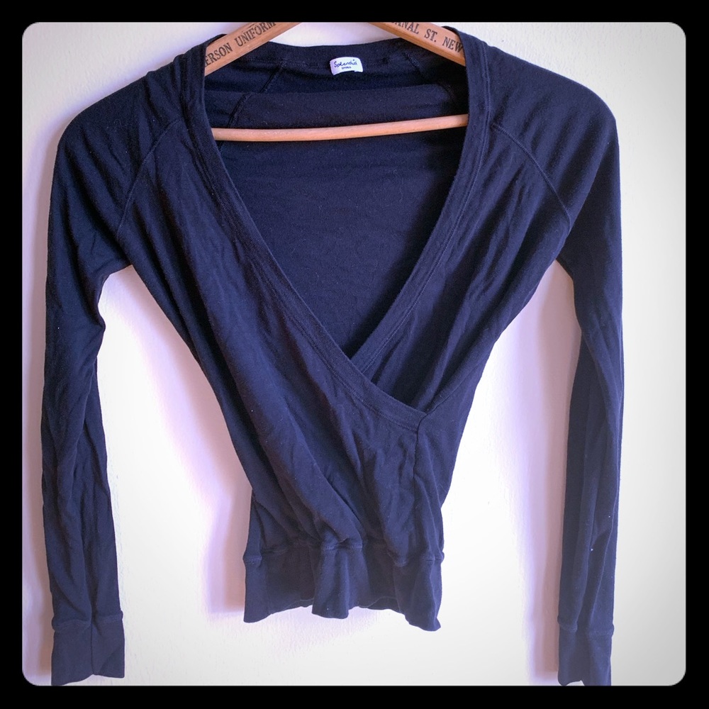 Splendid crossover ballet T-shirt